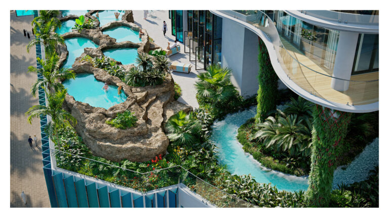 Chic Tower 180 metre lazy river