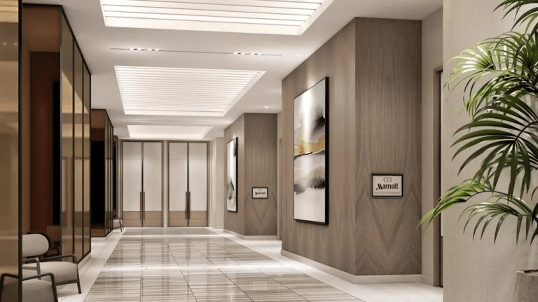 MAG Marriot Residences Lobby