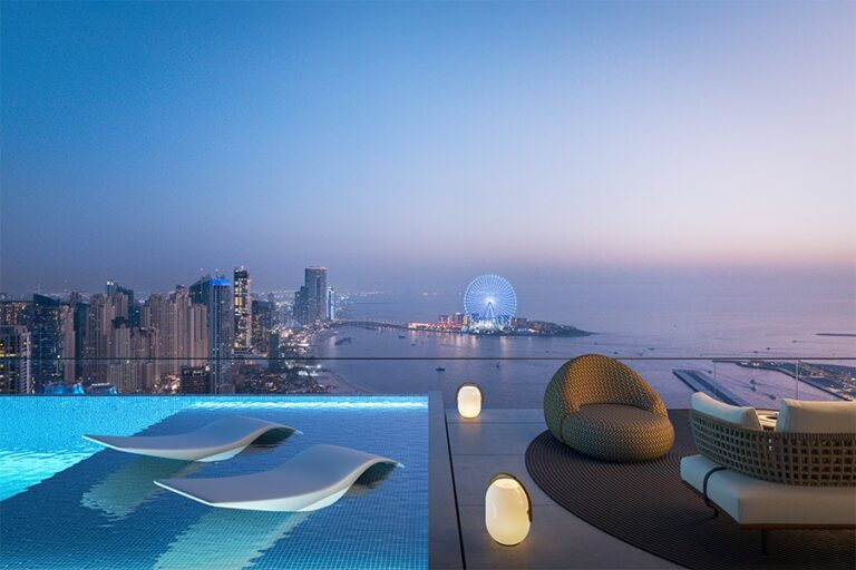 Arada W Residences Lounge Area