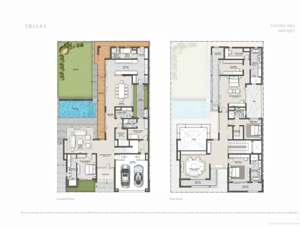 Sobha Hartland estate villa..
