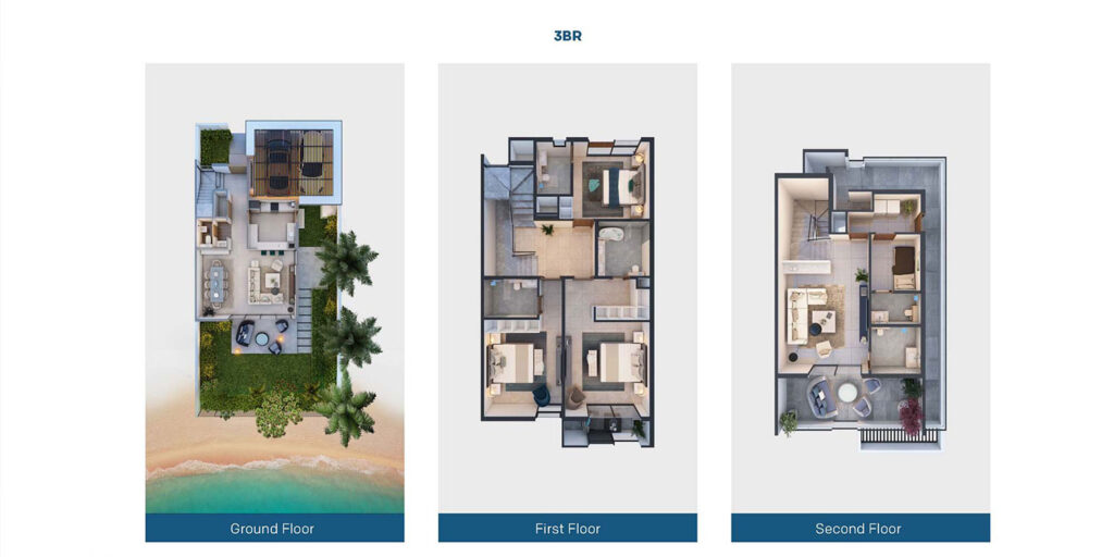 ajmal makan sun island villa 3 br3br
