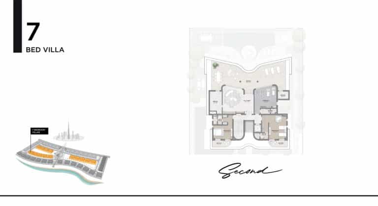taraf karl lagerfeld villa 7bed villa scnd floor