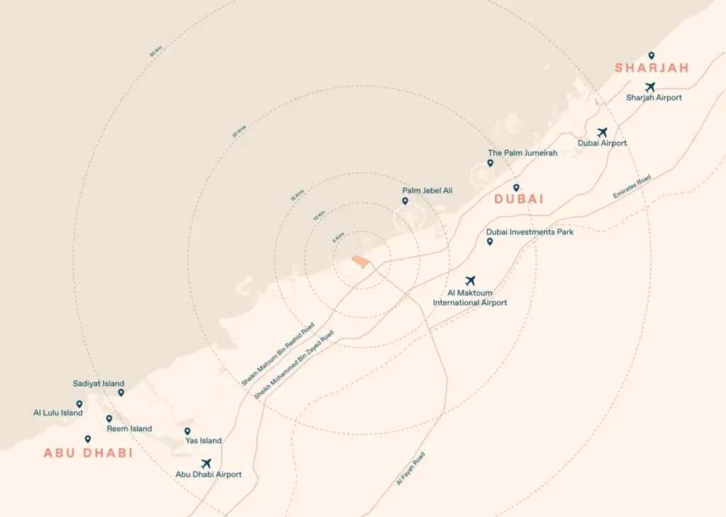 ora bayn villas location