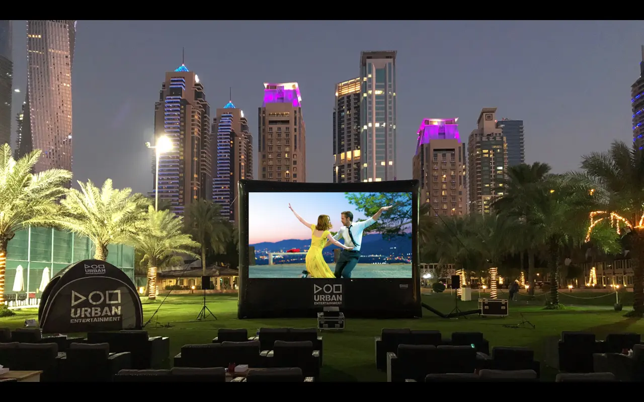 Outdoor Covered Cinema
