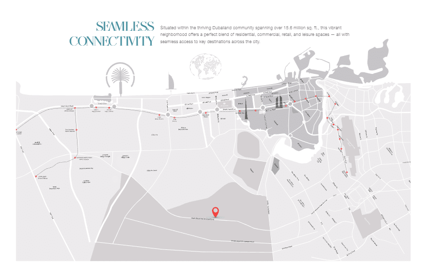 samana barrai heights location