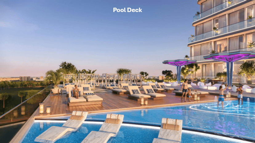Danube Sparklz pool deck