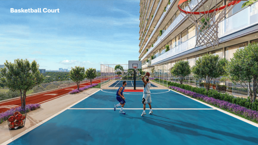 Danube Sparklz Basket ball court