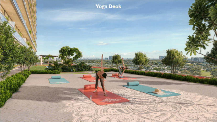 Danube Sparklz yoga deck