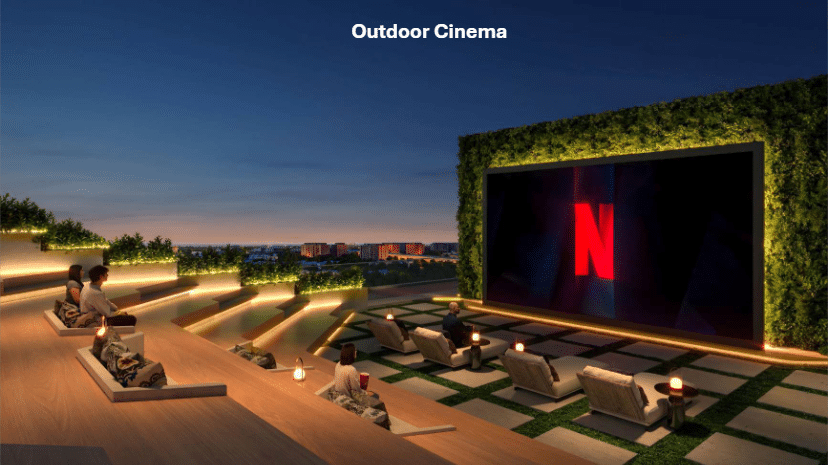 Danube Sparklz outdoor cinema