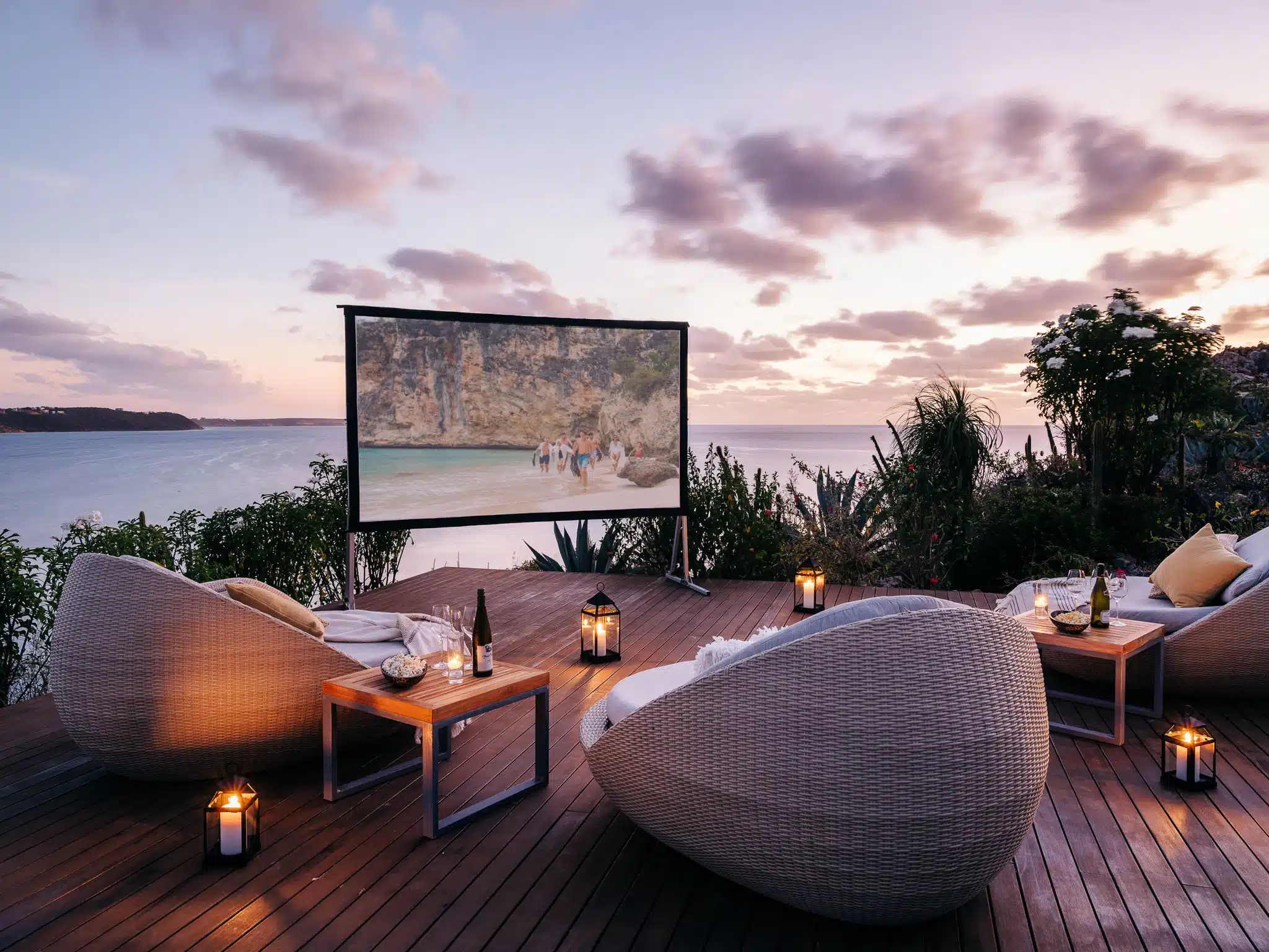 Outdoor cinema