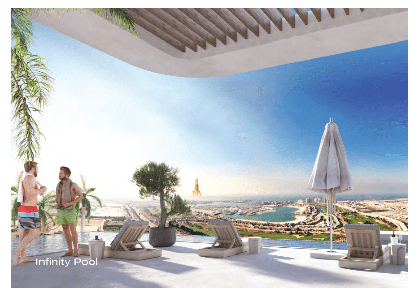 Panthoen one central Infinity Pool