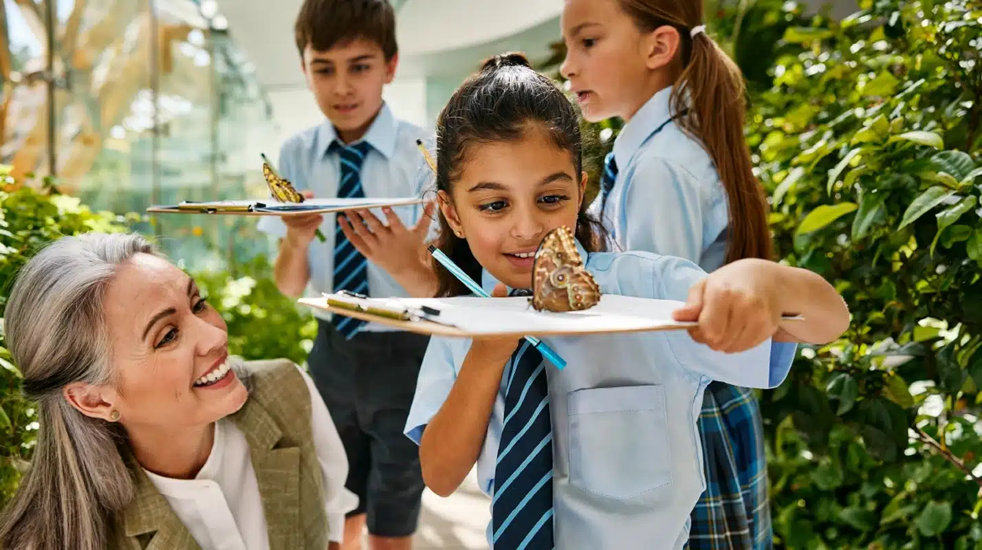 Premium international school with outdoor learning spaces