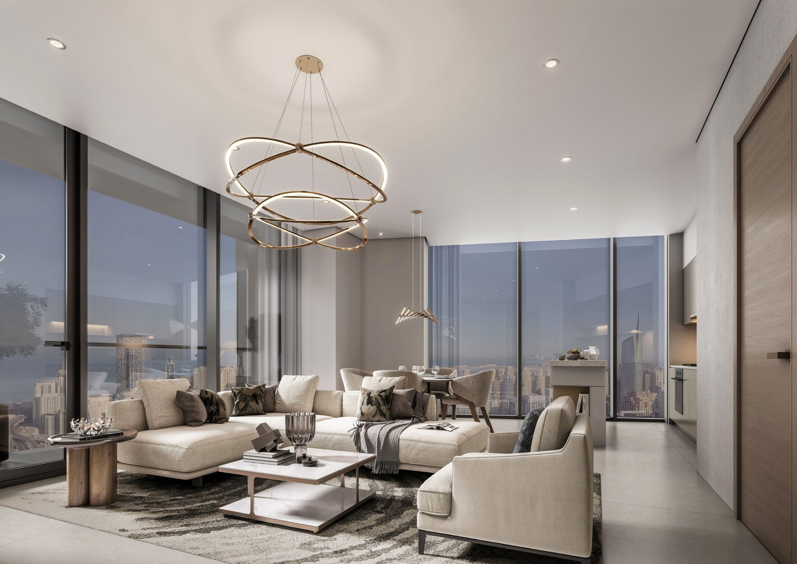 sobha central living room