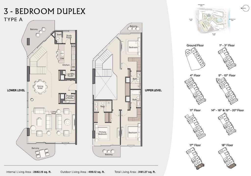 ellignton costa mare 3bhk duplex