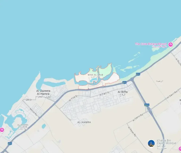 Anantara villas by Rak properties location