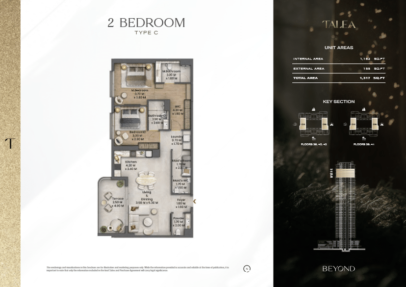 Beyond 2bd type c Talea