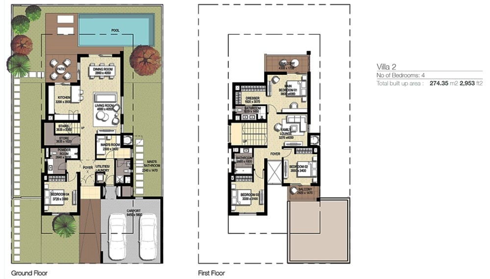 GOLF LINKS 4 BHK VILLA