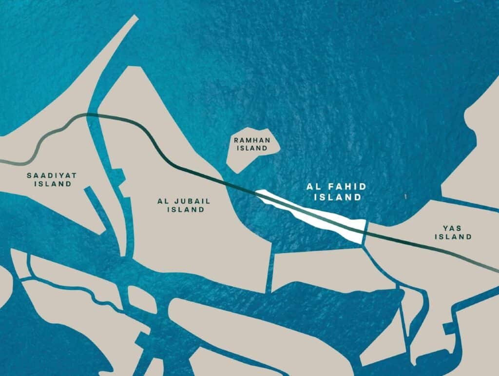 aldar fahid beach residences LocationMap