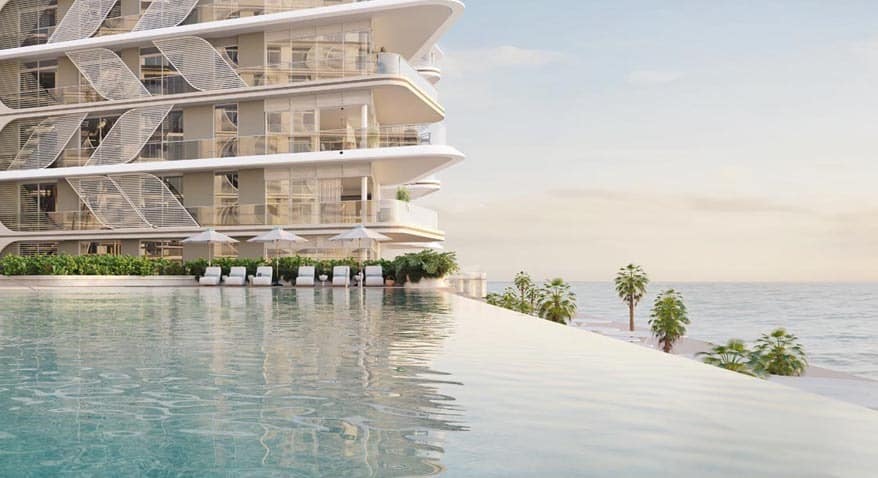 aldar fahid beach residence pool
