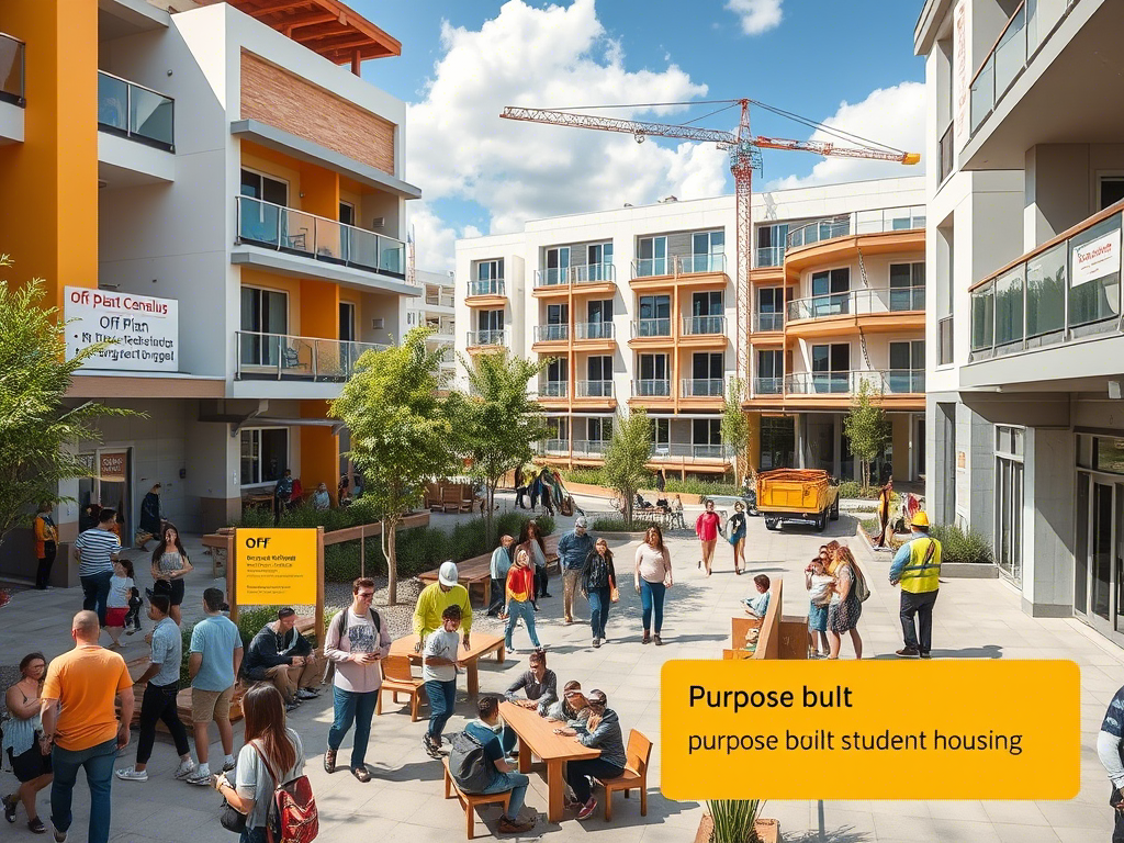 Student Housing Boom: Purpose-Built Off-Plan Projects for Education Investment in Dubai