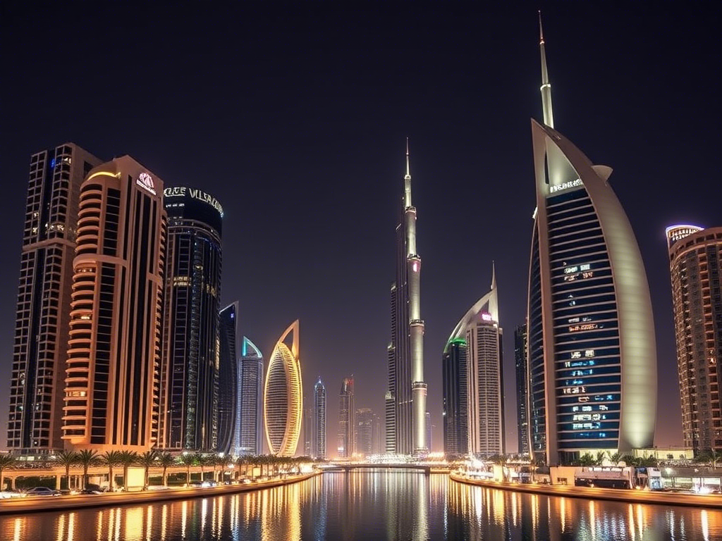 dubai night view