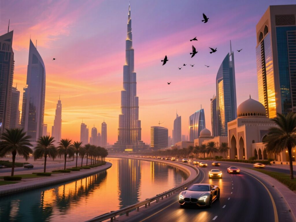 view of dubai