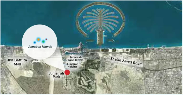 Jumeirah island map