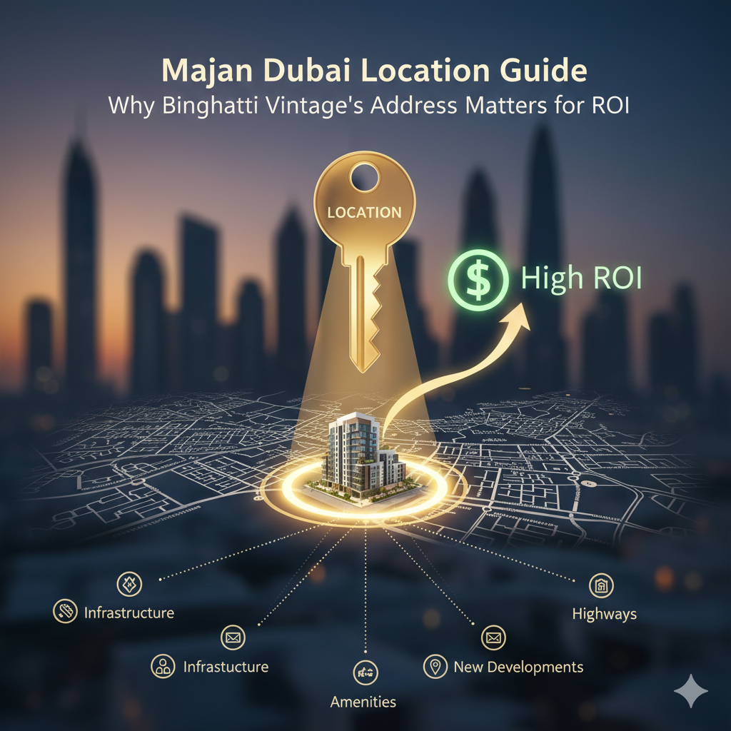 Majan dubai location