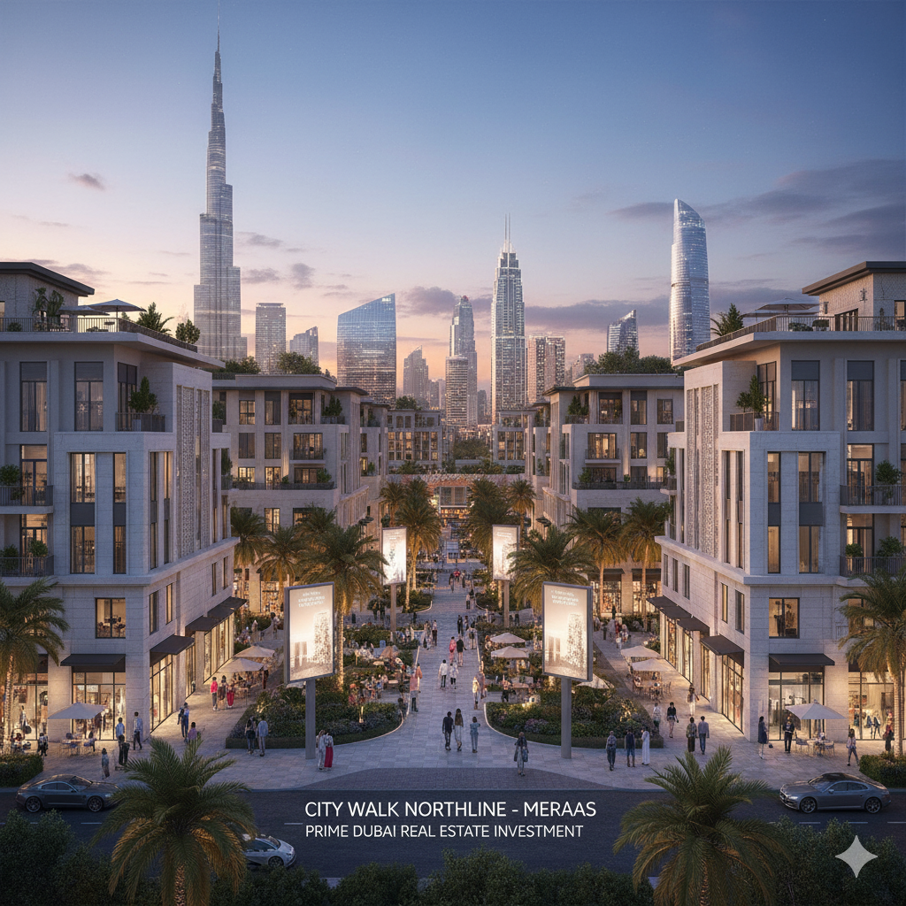 Meraas Boosts Dubai Real Estate with $120 Million City Walk Northline Project, Unveiling Prime Investor Prospects