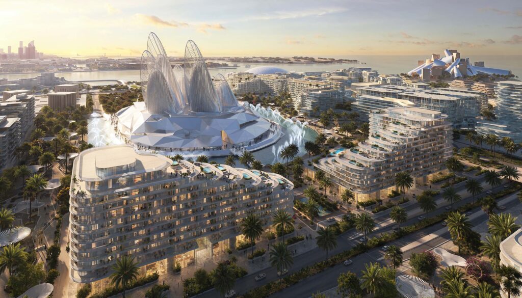 saadiyat island foutains