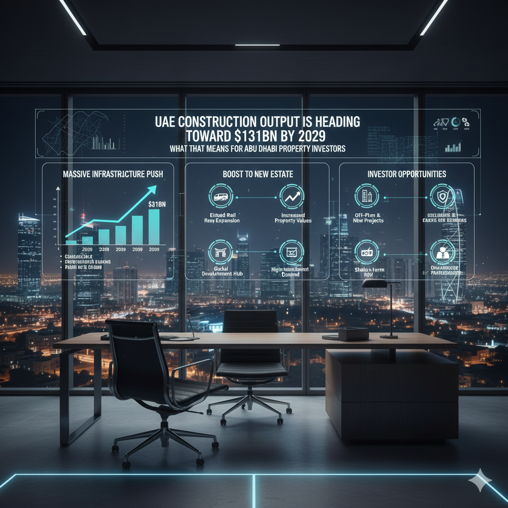uae construction output