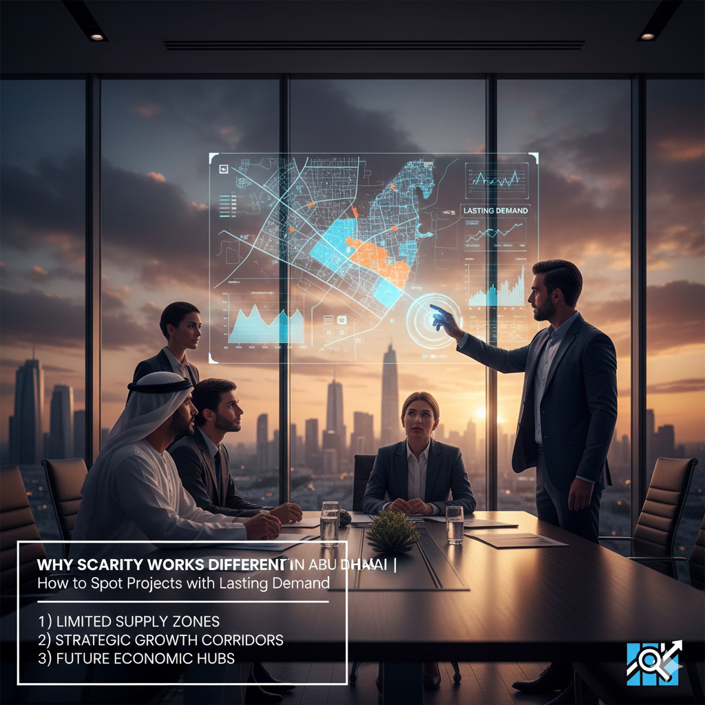 Why Scarcity Works Differently in Abu Dhabi: How to Spot Projects with Lasting Demand