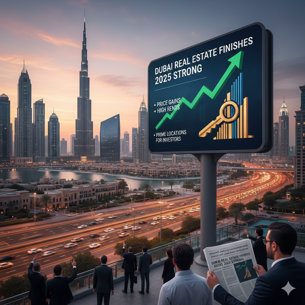 Dubai Real estate finishes 20225 strong 