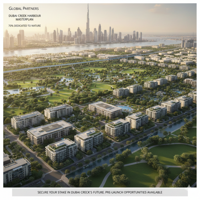 Luxury Wellness Masterplan by Global Partners | Dubai Creek