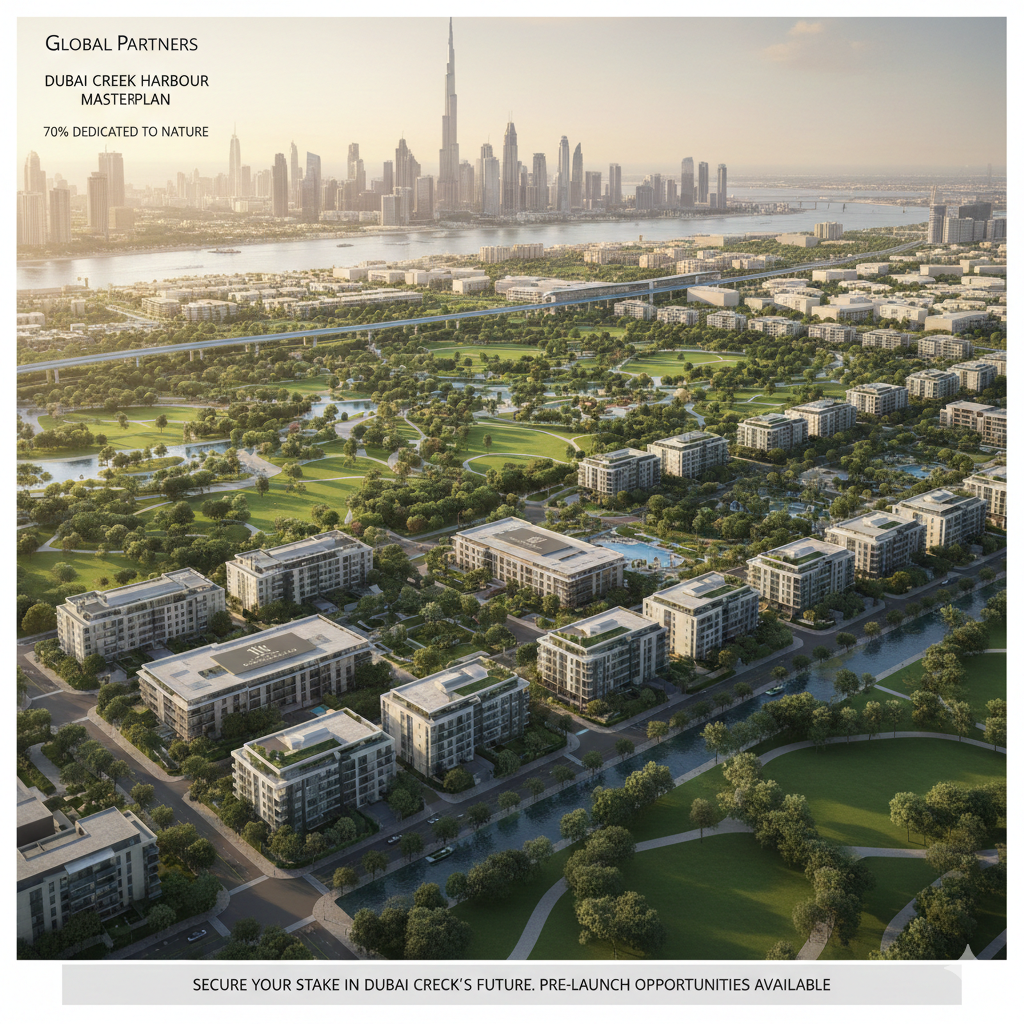 Luxury Wellness Masterplan by Global Partners | Dubai Creek