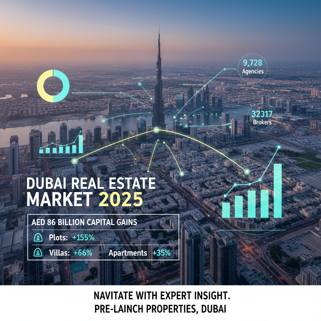 Dubai Real Estate Hits Record AED 86 Bn Gains in 2025

