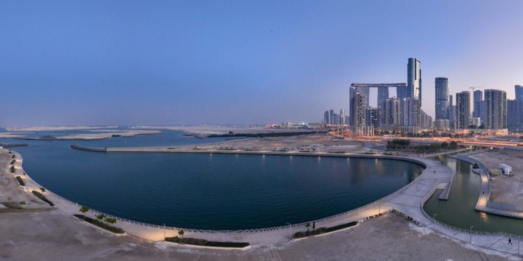 water frontage proeprties adu dhabi