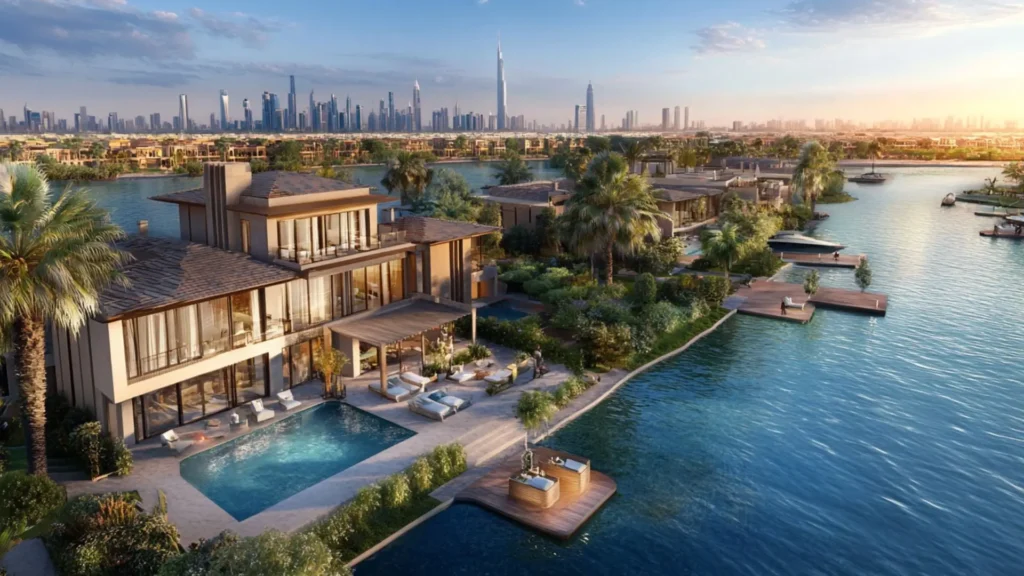 waterfrontage community dubai