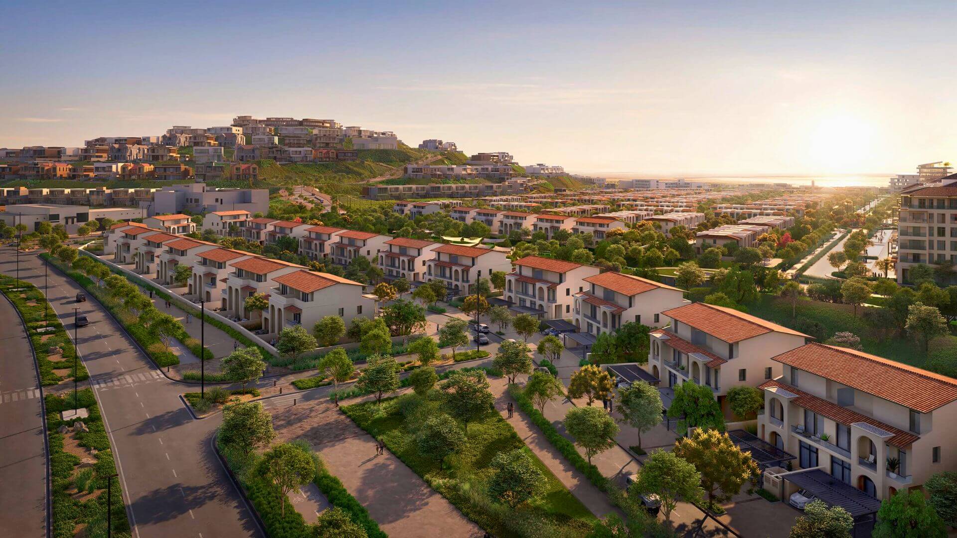 Exterior-Nawayef-Village-Hudayriyat-Island-townhouses-by-Modon
