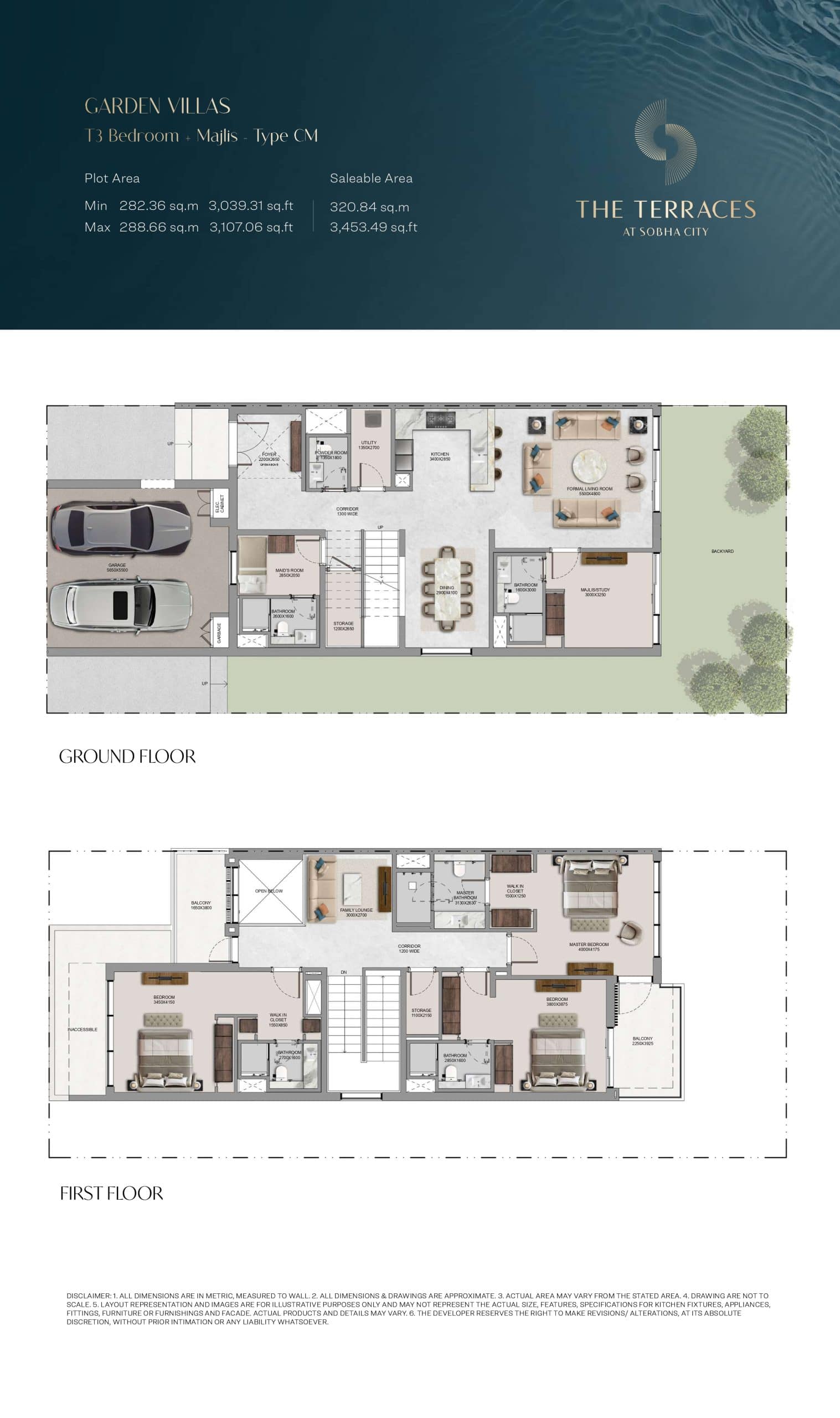 The terraces — T3 Bedroom + Majlis - Type CM
