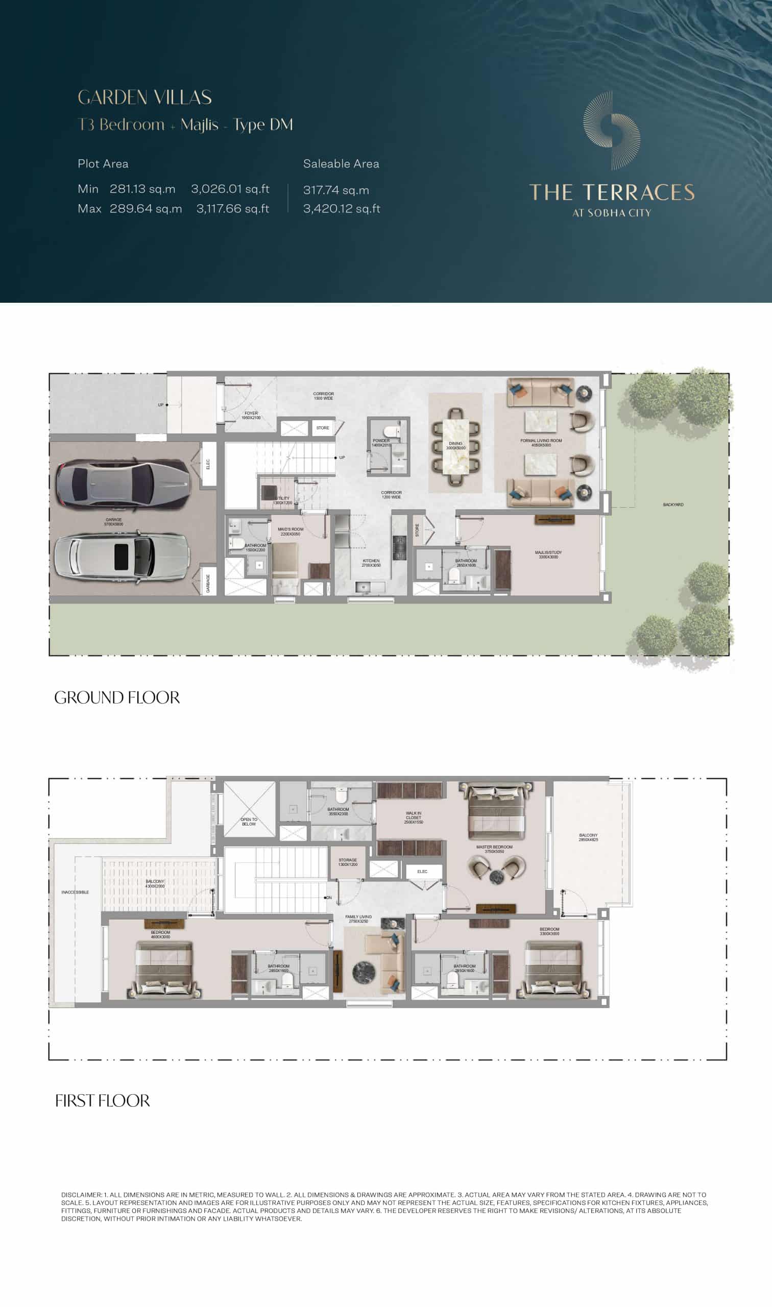 The terraces — T3 Bedroom + Majlis - Type DM