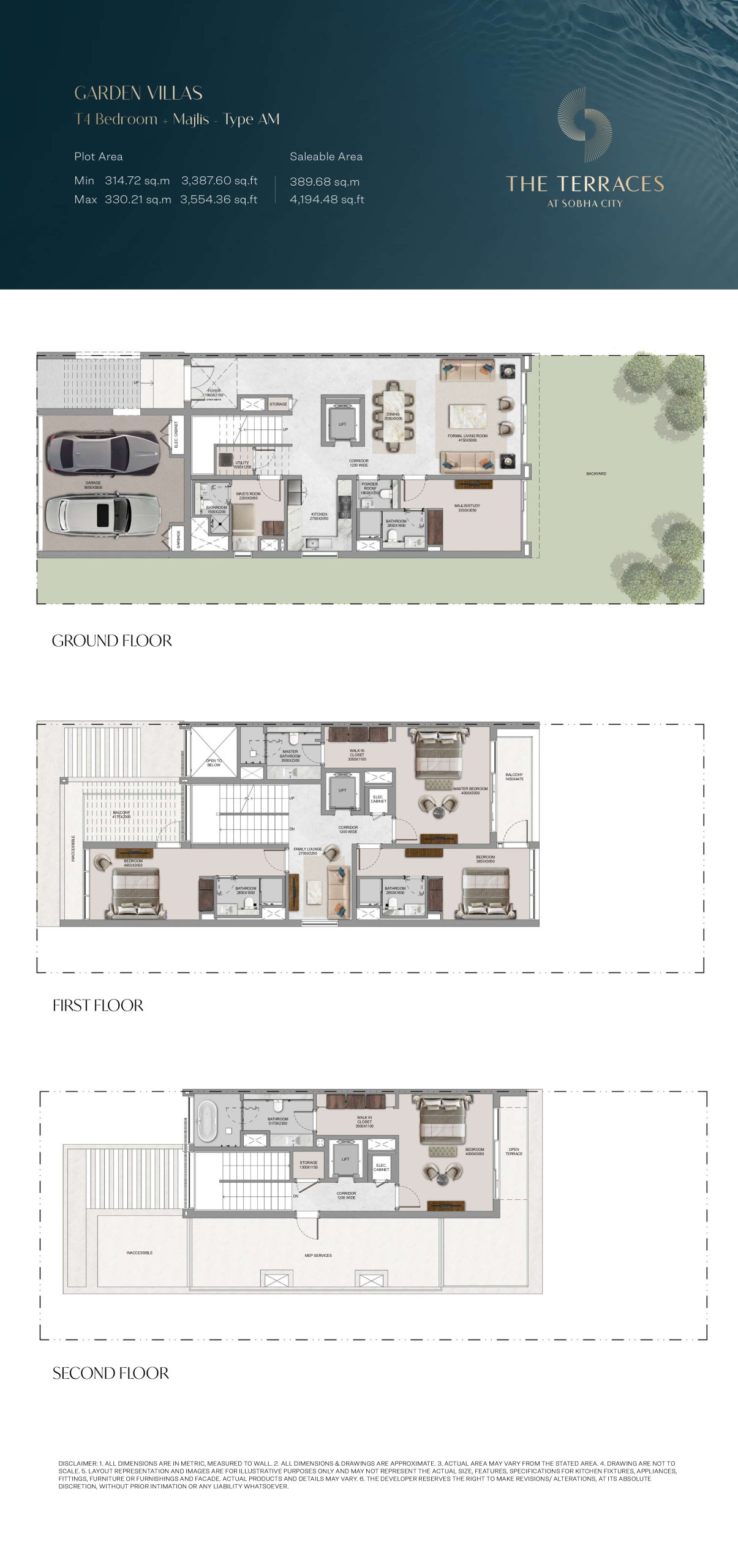 The terraces — T4 Bedroom + Majlis - Type AM