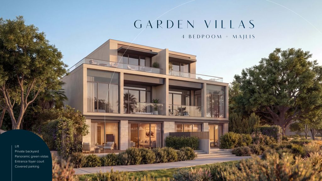 Garden villas