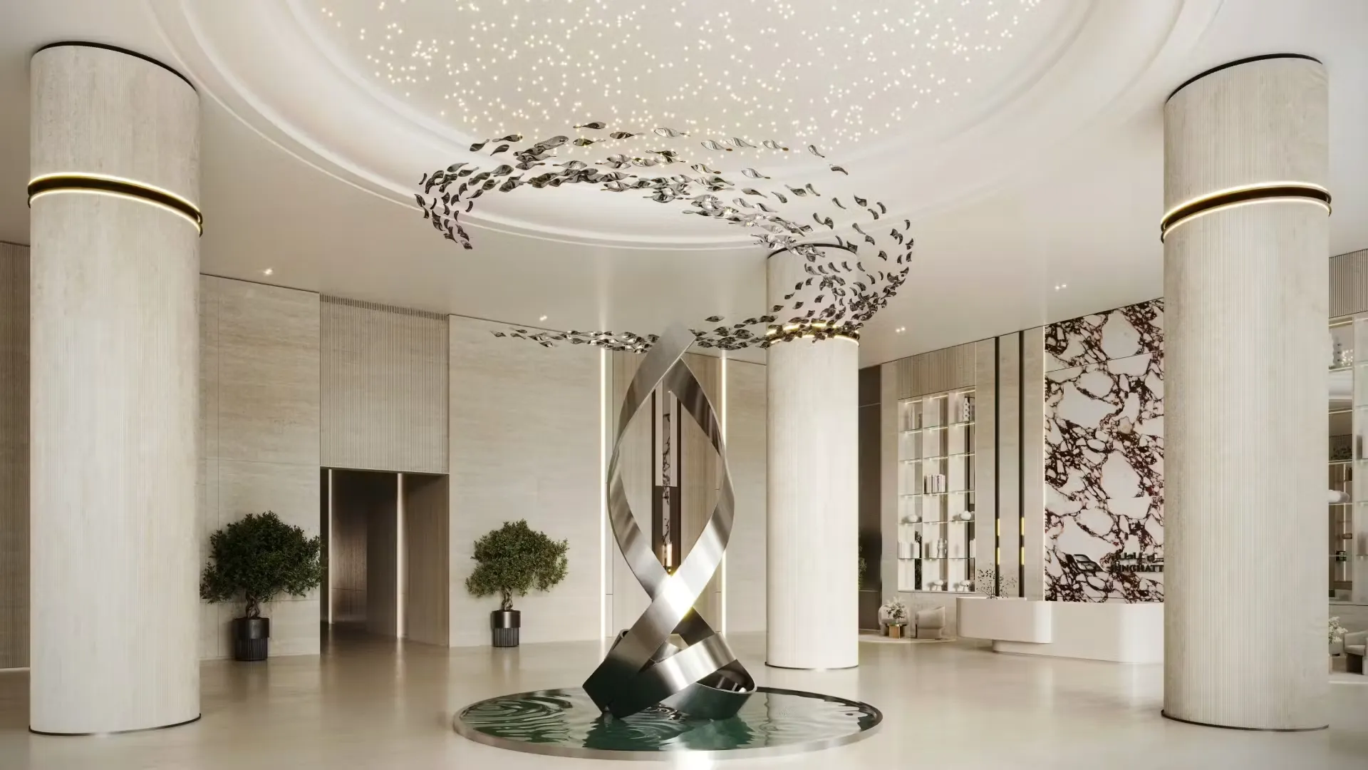 binghatti-circle Living area