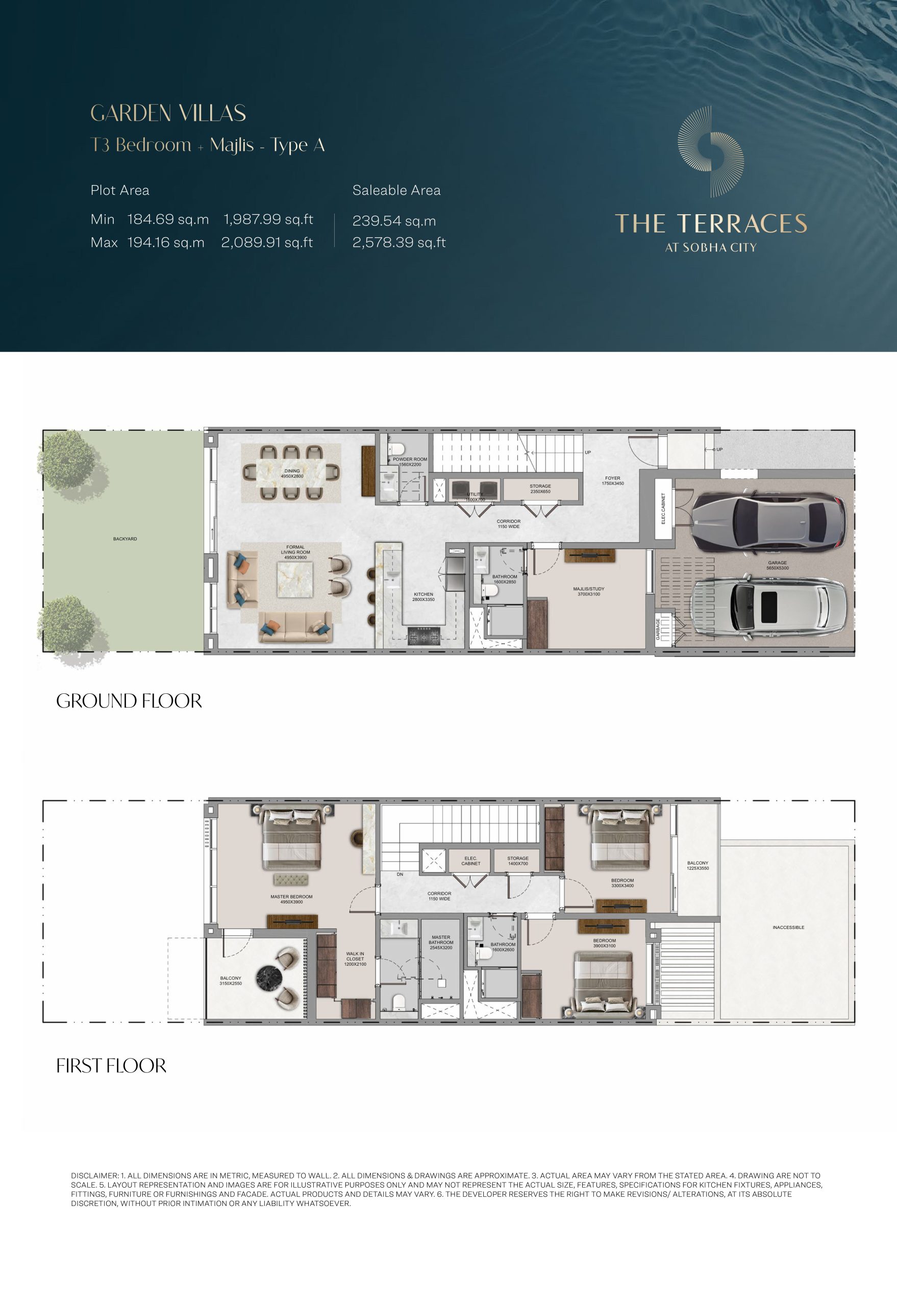 T3 Bedroom Majlis ,Type A