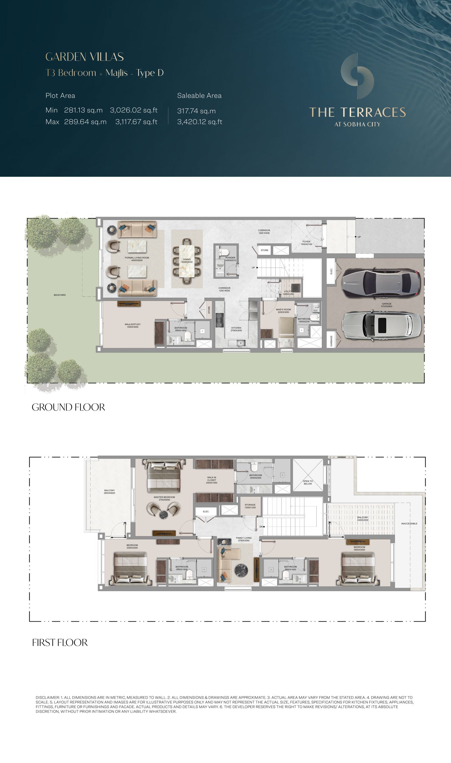 T3 Bedroom maJlis, Type D