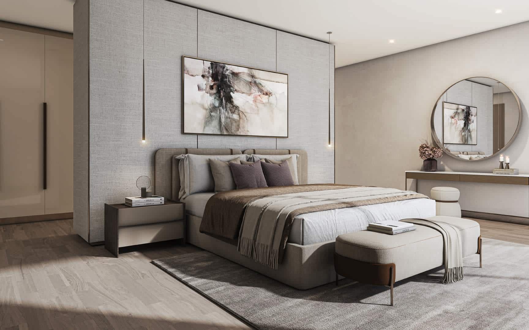 Sobha-Sanctuary-The-Grove-Master-Bedroom
