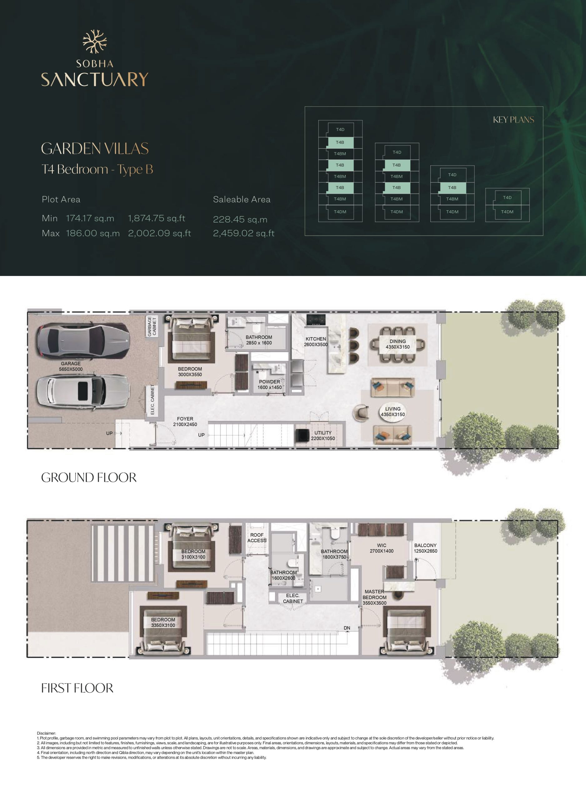 Garden Villas T4 Bedroom - Type B