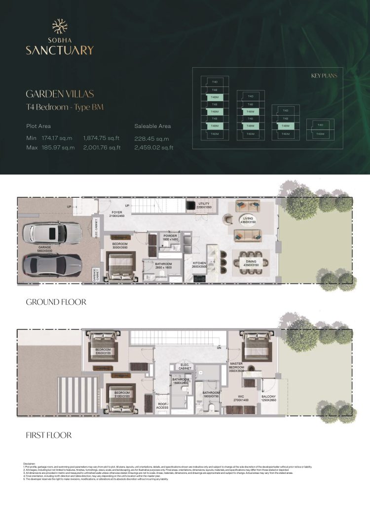 Garden Villas T4 Bedroom - Type BM