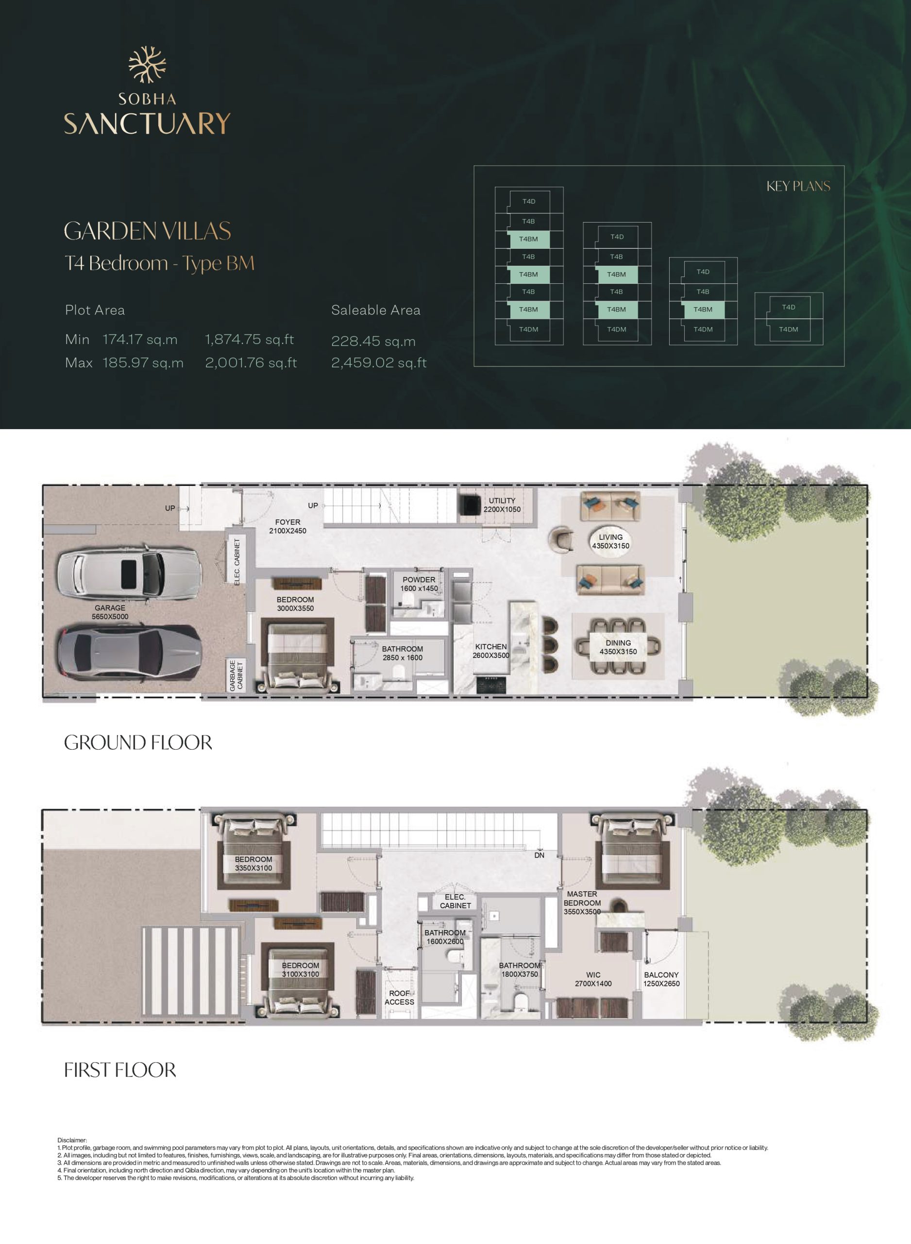 Garden Villas T4 Bedroom - Type BM